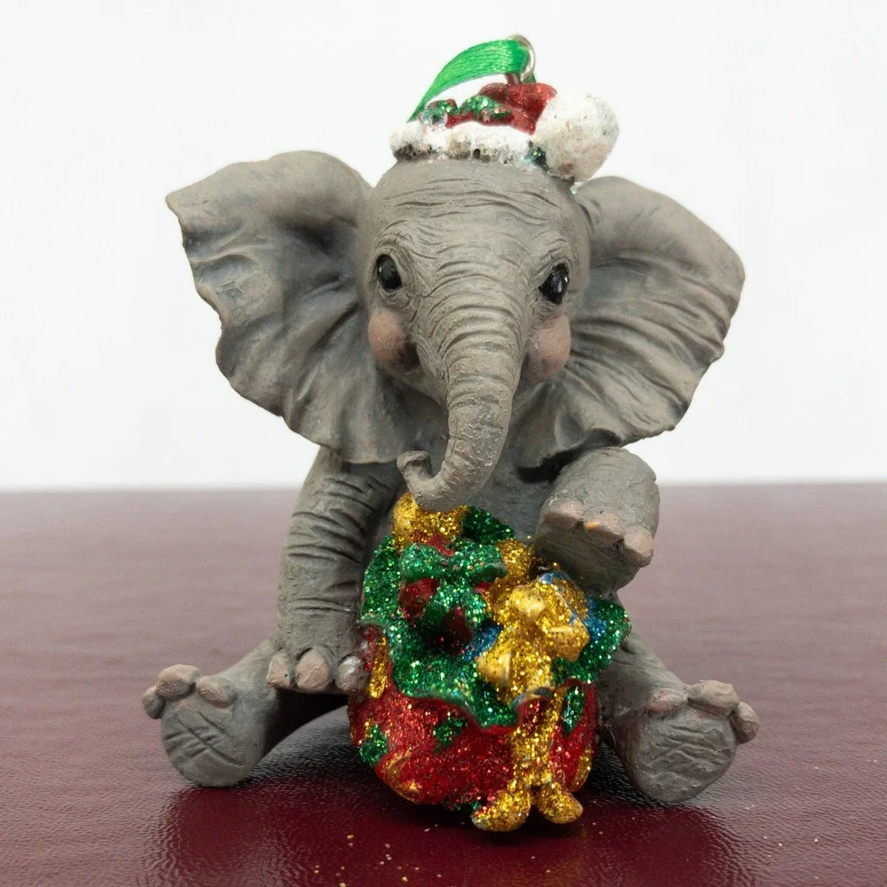 Danbury Mint Baby Animal Christmas Ornament 13pc Set Cute Holiday Figurines New